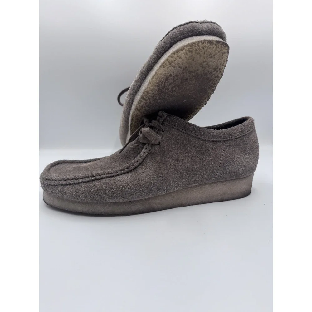 Clark's Originals Wallabee Maple Tan Suede Shoes Men's Size 9